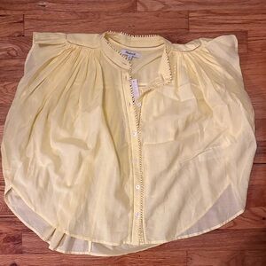 Madewell Light Yellow Blouse